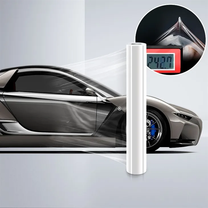 গাড়িতে নিক ক্লিয়ার পেইন্ট প্রোটেকশন ফিল্ম